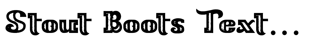 Stout Boots Texture